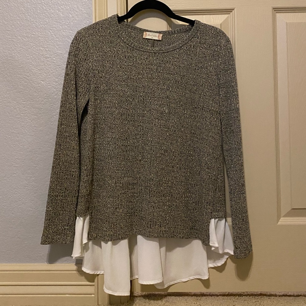 Grey sweater